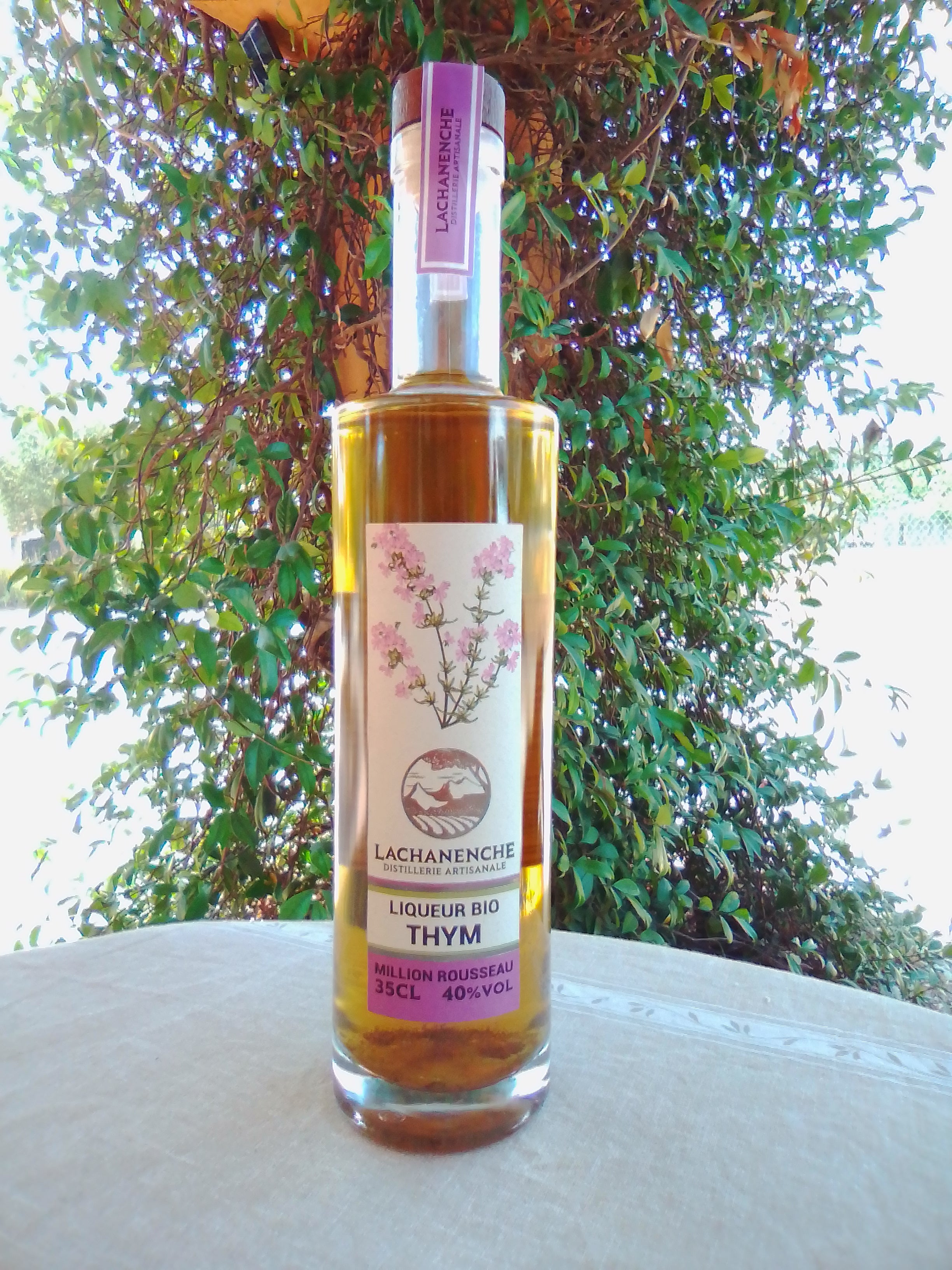 Liqueur BIO Thym, 35cl