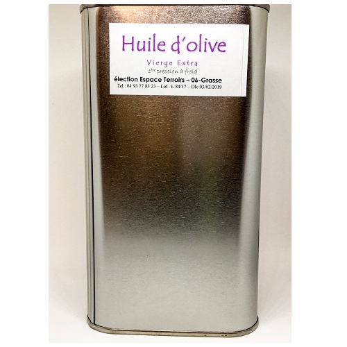 Huile d'Olive vierge extra, bidon 3 Litres - Espace Terroirs